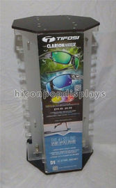 中国 Sunglassの陳列だなのカウンタートップを回す光学店の広告は40組を保持します サプライヤー