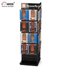 Custom Display Stand Power Your Performance Wood Wire Spinner Rack Display