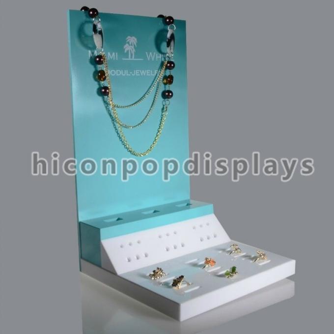 反対のネックレスのアクリルの宝石類のホールダーの小売りの商品化の据え付け品
